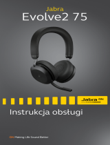 Jabra Evolve2 75 - USB-C UC - Beige Instrukcja obsługi