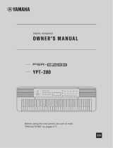 Yamaha YPT-280 Instrukcja obsługi