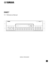 Yamaha DME7 instrukcja obsługi