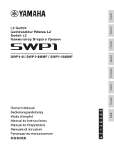 Yamaha SWP1 Instrukcja obsługi