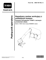 Toro Powered Twin Bagger, TITAN Zero-Turn-Radius Riding Mower Instrukcja obsługi