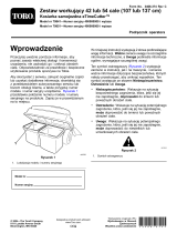 Toro 54in Bagger, eTimecutter Riding Mower Instrukcja obsługi