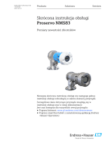 Endres+Hauser Proservo NMS83 Short Instruction