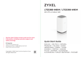 ZyXEL Communications ZYXEL LTE5388-M804 4G LTE-A RUTER Instrukcja obsługi