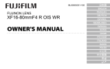 Fujifilm XF 16-80mm F4 R OIS WR Instrukcja obsługi