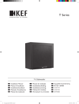 KEF T101C-WH Instrukcja obsługi