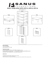 Sanus EFA31 Instrukcja instalacji