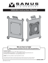 Sanus VMA302 Instrukcja instalacji