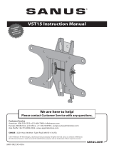 Sanus VST15 Instrukcja instalacji