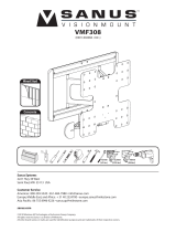 Sanus VMF308 Instrukcja obsługi