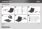 Fujitsu LifeBook T726 Skrócona instrukcja obsługi