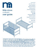 mothercare Little Circus Cot Bed instrukcja