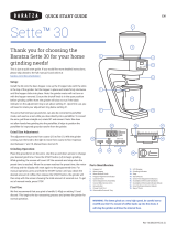 Baratza Sette 30 Skrócona instrukcja obsługi