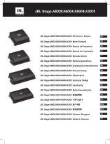 JBL A3001 Instrukcja obsługi