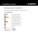 Kingston Technology Computer Drive DTLPG3 Instrukcja obsługi