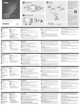 ATEN VE2812EUT Skrócona instrukcja obsługi