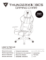 ThunderX3 BC5-Black-Red AIR Instrukcja obsługi