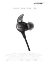 Bose QuietControl 30 wireless Instrukcja obsługi