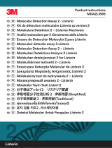 3M Molecular Detection Assay 2 - Listeria MDA2LIS96, 96 tests, 1 ea Instrukcja obsługi