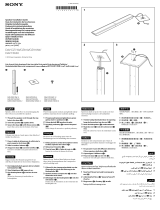 Sony DAV-DZ730 Instrukcja instalacji