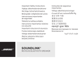 Bose SoundLink Revolve Bluetooth® speaker Instrukcja obsługi