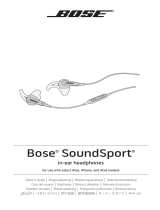 Bose SoundSport in-ear - iOS Instrukcja obsługi