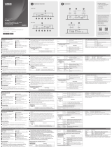 ATEN VC882 True 4K HDMI Repeater Skrócona instrukcja obsługi
