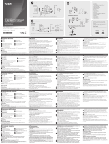 ATEN VE1901AEUT Skrócona instrukcja obsługi