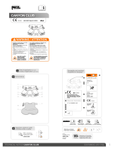 Petzl CANYON CLUB Technical Notice