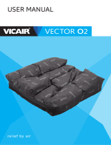 VICAIR Vector 02 pediatric wheelchair cushion Instrukcja obsługi