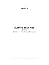 Suunto Tank POD Instrukcja obsługi